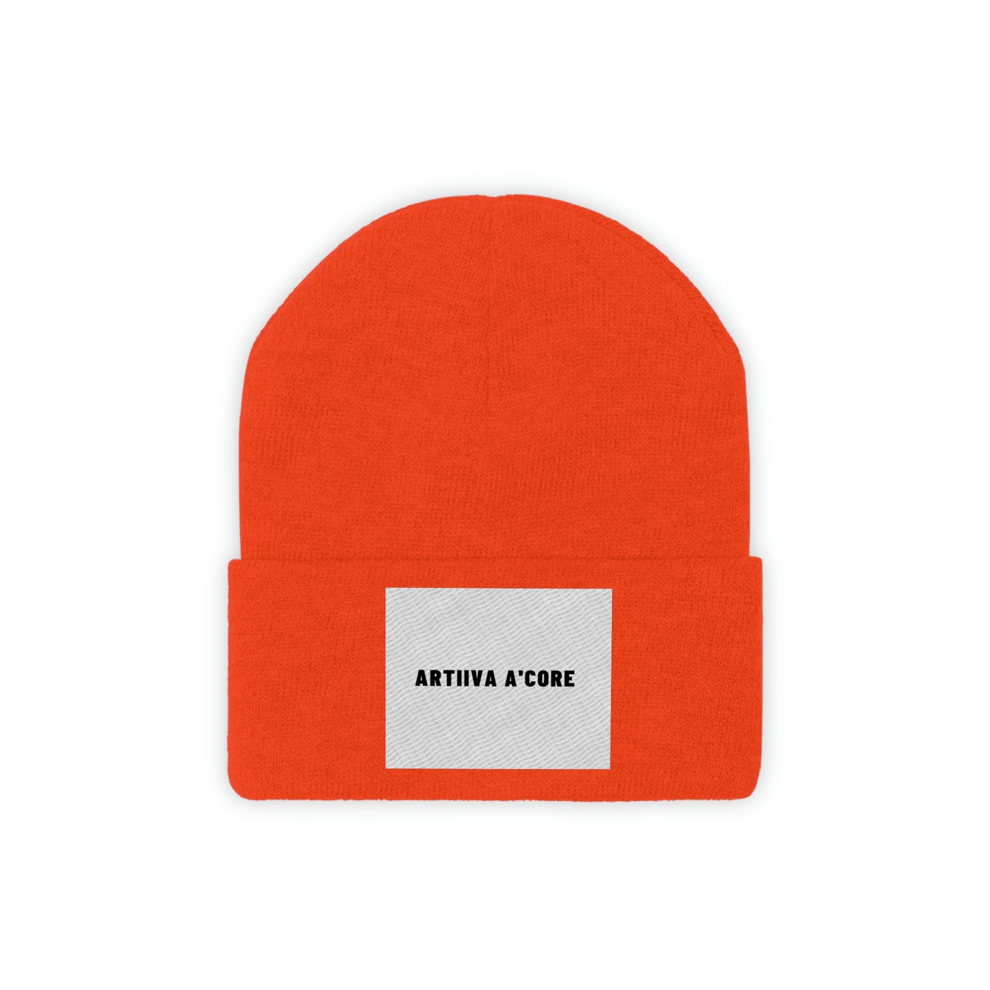 Artiiva A'core Knit Beanie - Blood Orange