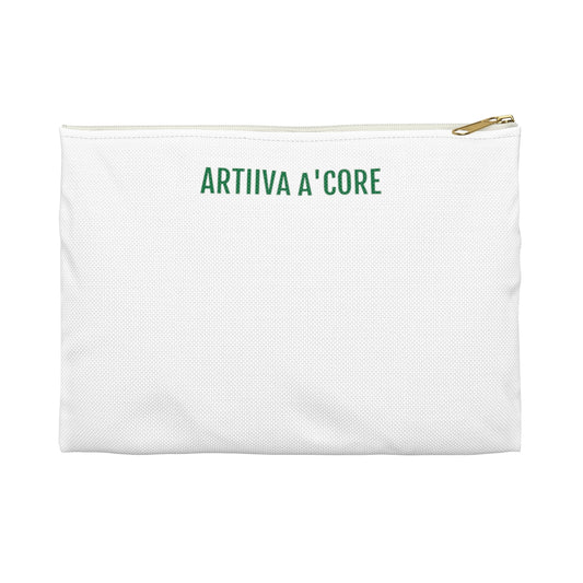 Mint Holiday Accessory Pouch