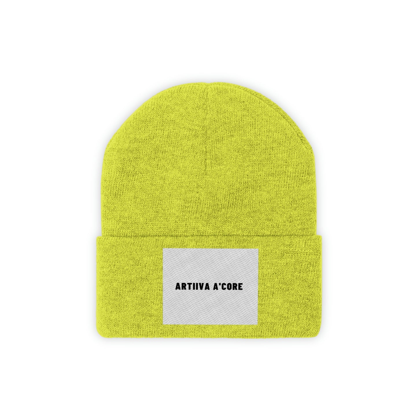 Artiiva A'core Knit Beanie - Neon Yellow
